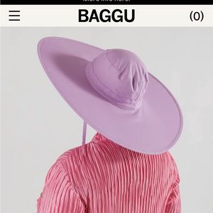 Baggu Packable sun hat Peony